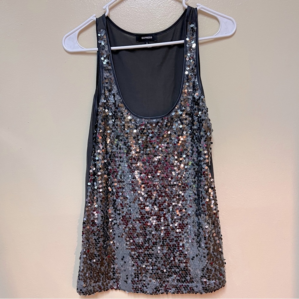 EXPRESS SEQUIN TANK